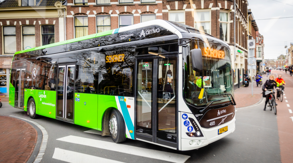 arriva electric bus netherlands